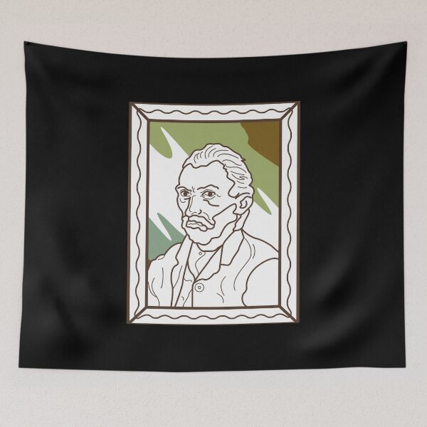 Item preview, van gogh designed and sold by anime scenery.