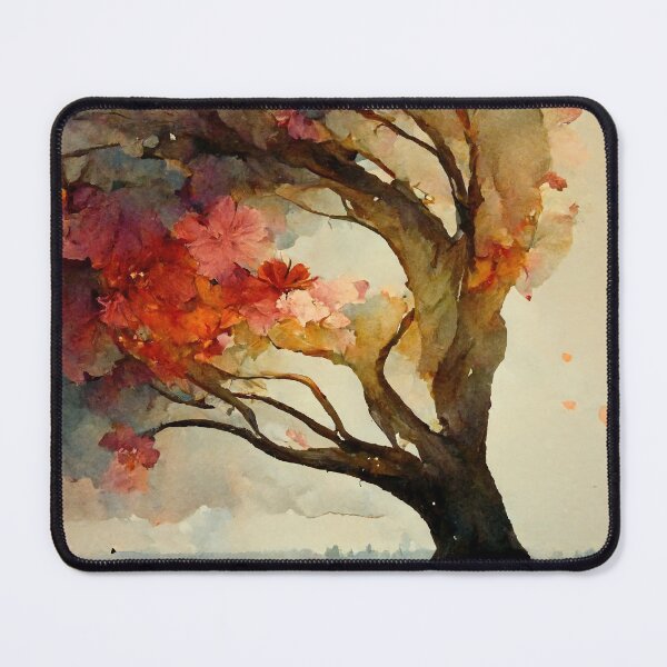 Item preview, Autumn Tree Water painting designed and sold by ThePurpleMelon.
