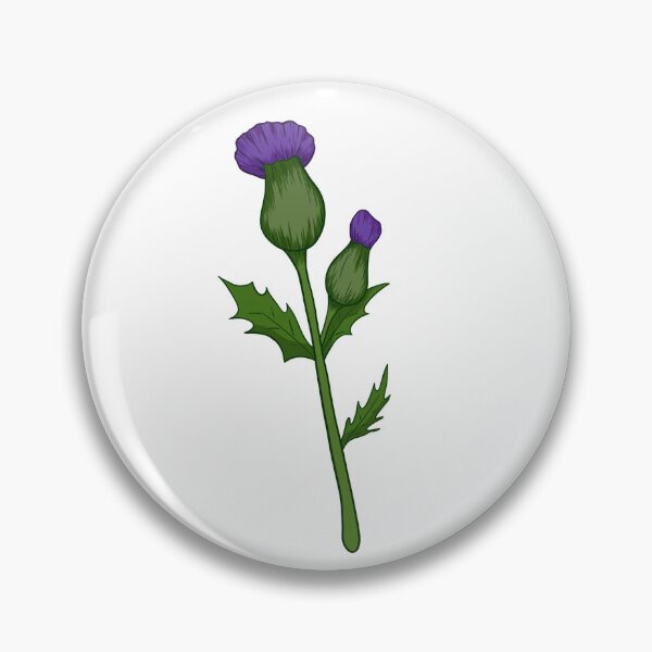 Item preview, Purple Common Knapweed Wildflower Drawing designed and sold by Lily Trenchard.