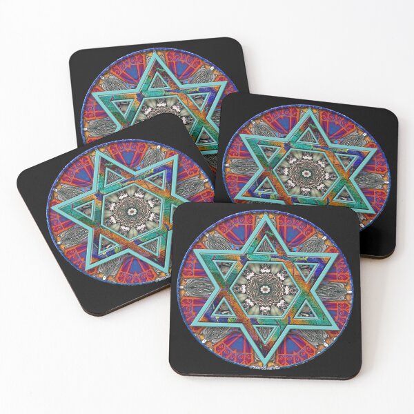 Item preview, Jewish Mandala #11 designed and sold by Raven’s Wing Studio.