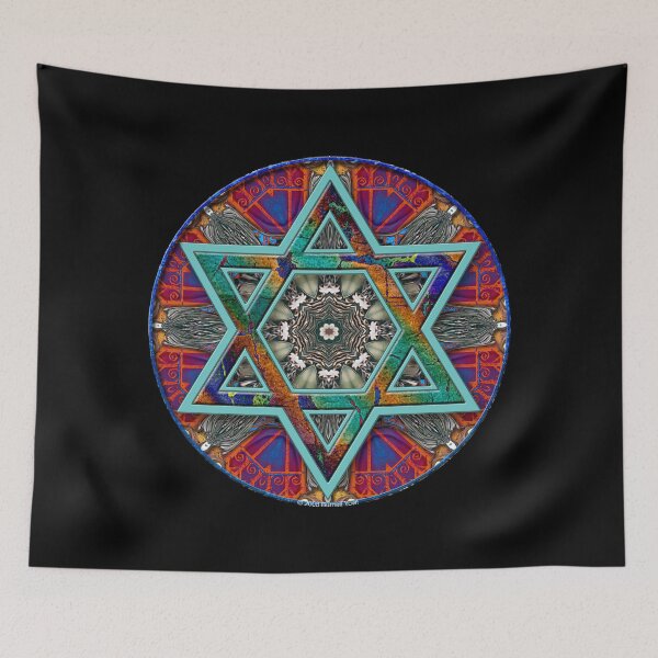 Item preview, Jewish Mandala #11 designed and sold by Raven’s Wing Studio.