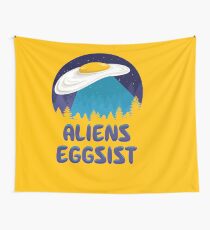 Aliens Eggsist Wall Tapestry