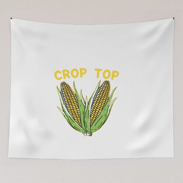 Item preview, Crop Top T-shirt, Corn Shirt, Corn Crop Tshirt, Farming Tshirt, Funny Farm Shirt, Farm Gift, Farming Girl Shirt designed and sold by CatchUriDesigns.
