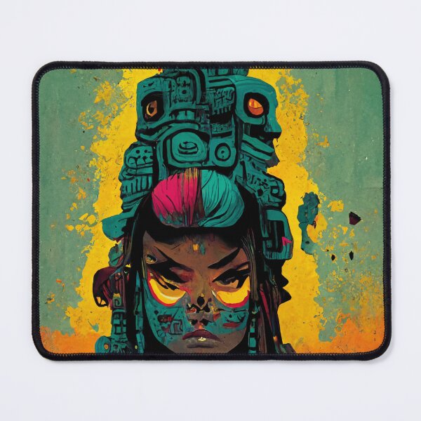 Item preview, Chantico, goddess of fires in the family hearth and volcanoes. designed and sold by MexicaVision.