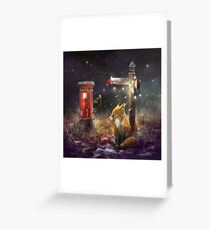 "Postfox" Greeting Card
