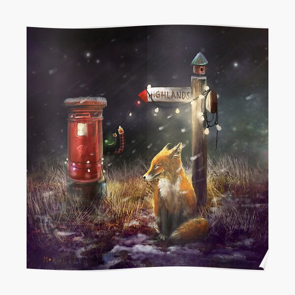 "Postfox" Poster