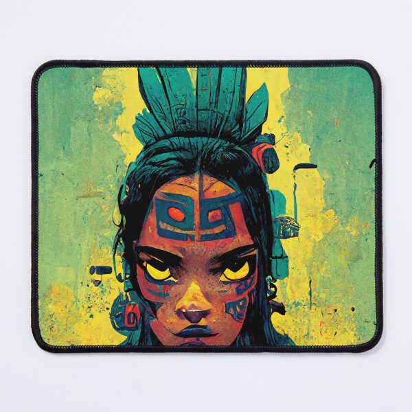 Item preview, Chalchiuhtlicue, goddess of running water, lakes, rivers, seas, streams. designed and sold by MexicaVision.