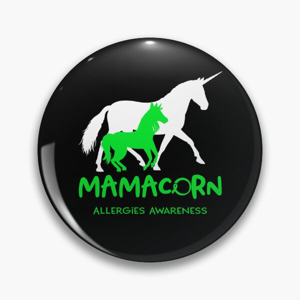 Item preview, Allergies Awareness Mama Unicorn Mamacorn Support Allergies Warrior  designed and sold by RunningShop.