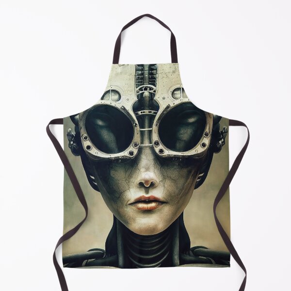 Item preview, Beautiful female fantasy robot in painting style designed and sold by mrlongfield.