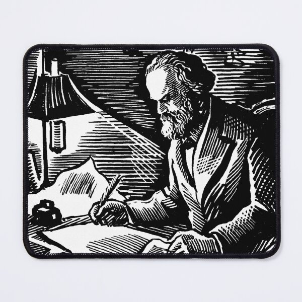 Item preview, Karl Marx Writing & Studying designed and sold by NEVERBOW.