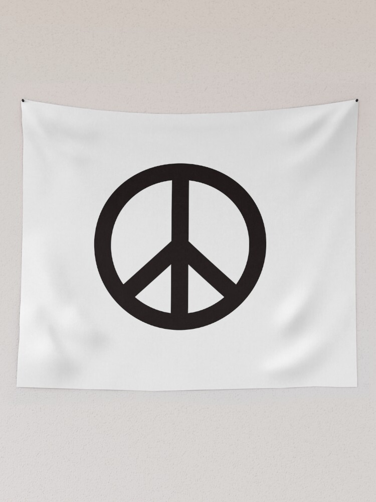 Peace sign tapestry hot sale