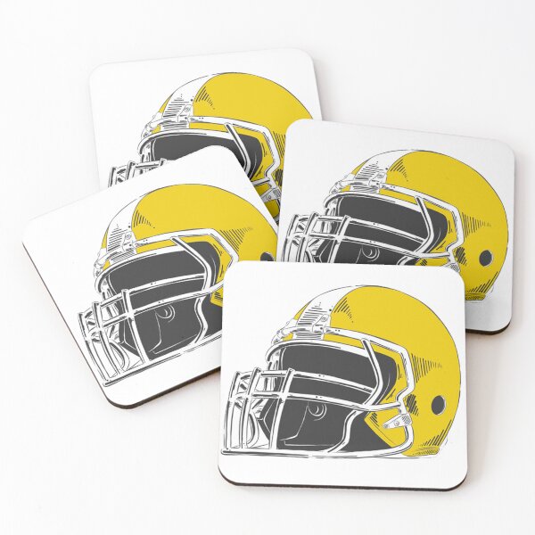 Item preview, football helmet (yallow) designed and sold by ELDA-STORE.