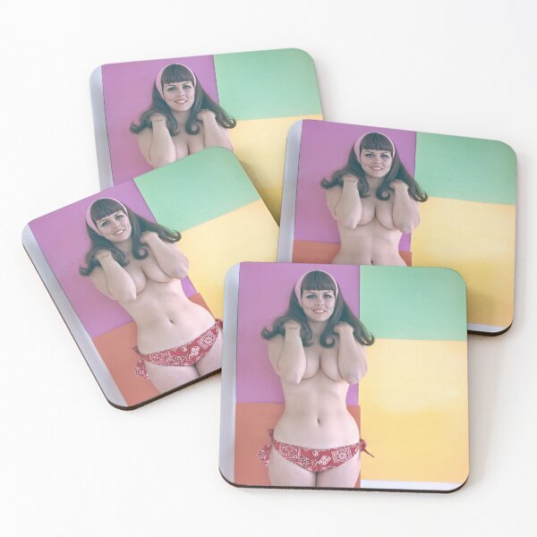 Item preview, Colorful modern pinup Christine Baker designed and sold by Lowtech.