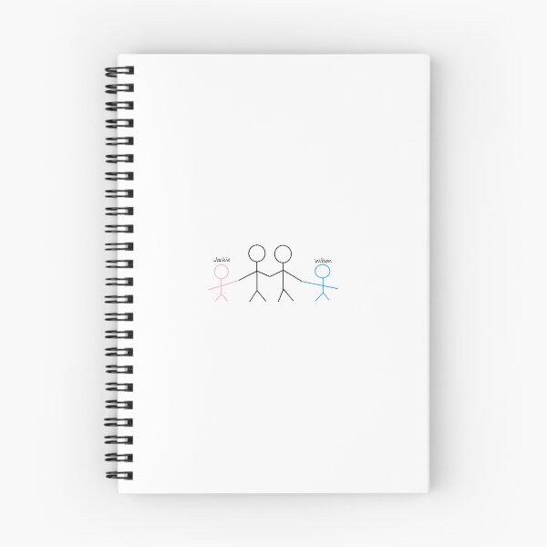 Item preview, Jackie and Wilson stick figures designed and sold by L D.