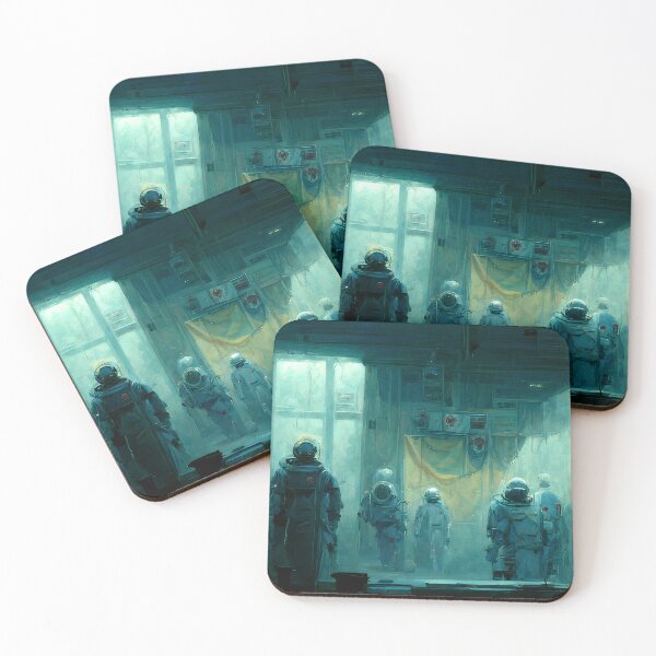 Item preview, Room of Astronauts designed and sold by Foodcolored.