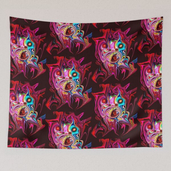 Item preview, Abstract monster designed and sold by Joelartdesigns.