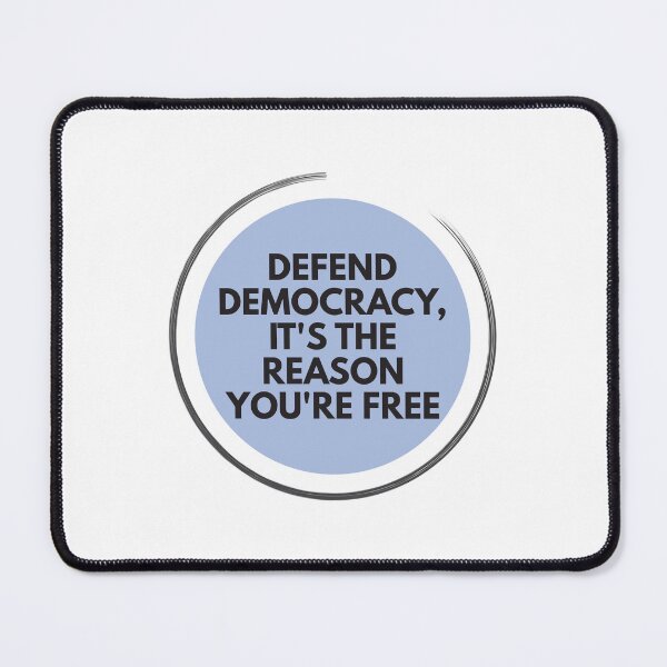 Item preview, Defend democracy, it's the reason you're free designed and sold by Politics-Corner.
