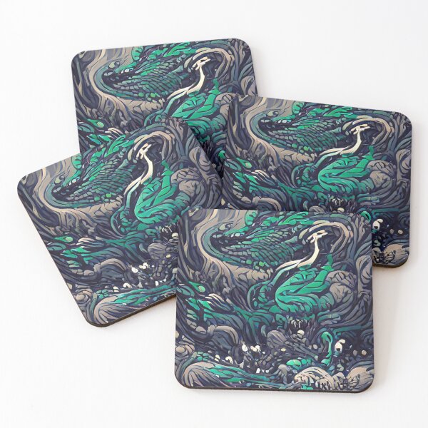 Item preview, Water dragon original design illustration designed and sold by mjacobsfc201.