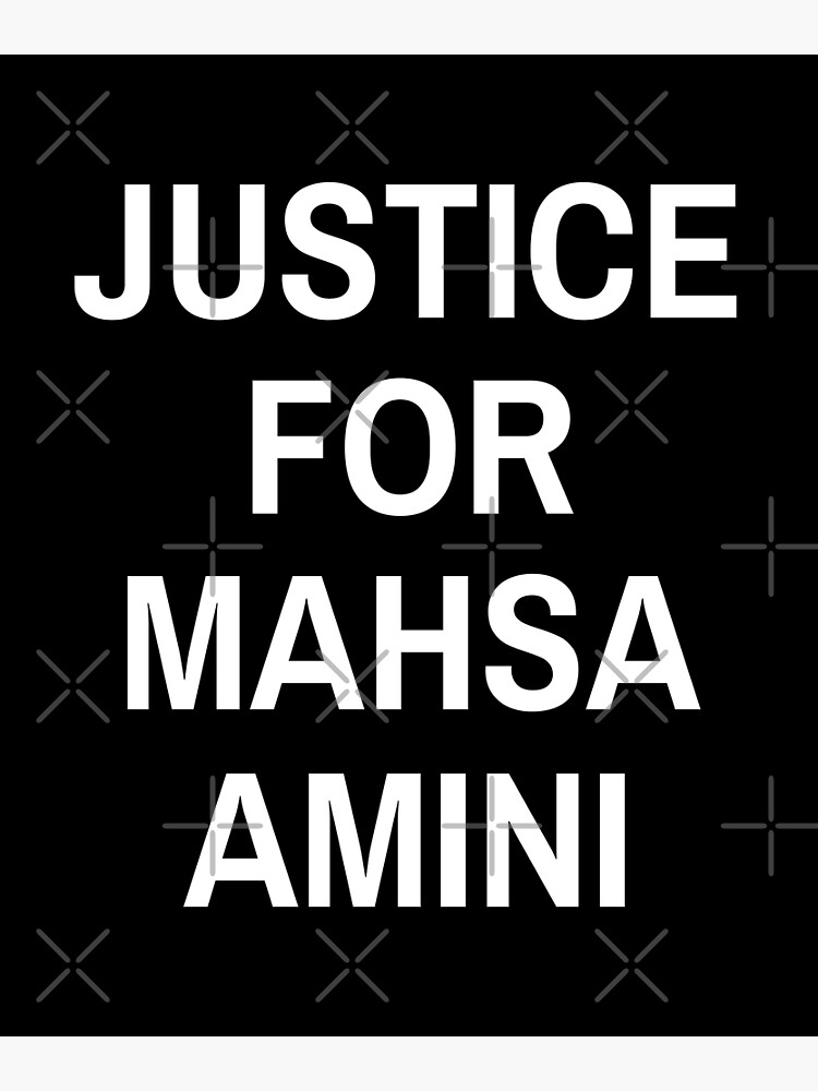 Justice For Mahsa Amini Mahsaamini Photographic Print For Sale By Storegohard Redbubble 1014