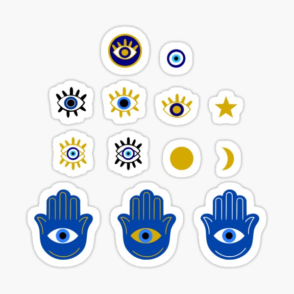 Evil Eye Stickers for Sale