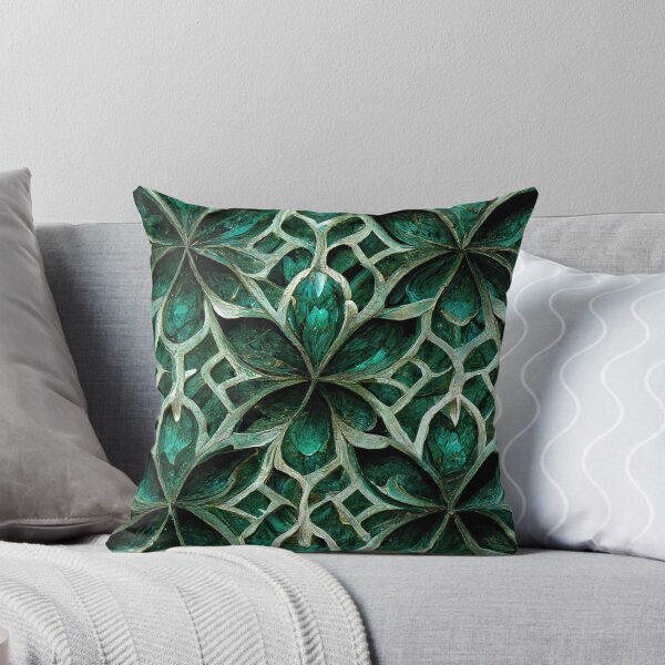 Aperçu de l'œuvre Motif en filigrane de malachite elfique créée et vendue par FantasyPatterns.