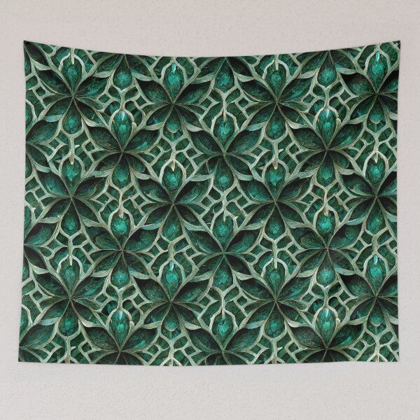 Item preview, Elven Malachite Filigree Pattern designed and sold by FantasyPatterns.