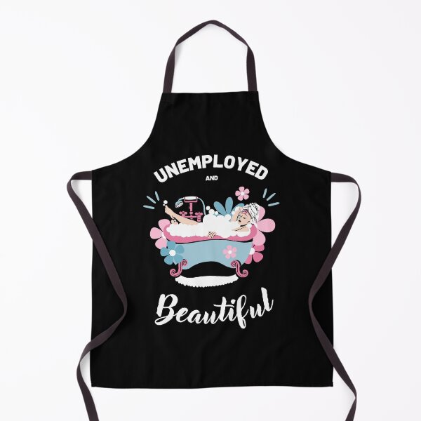 Item preview, Unemployed and beautiful colorful funny design designed and sold by absolutdesign.