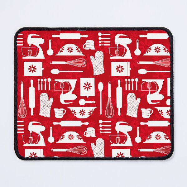 Item preview, Red Retro Kitchen designed and sold by WickedRefined - Nicole Demereckis.