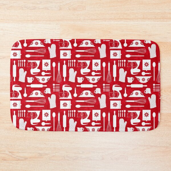 Item preview, Red Retro Kitchen  designed and sold by WickedRefined - Nicole Demereckis.