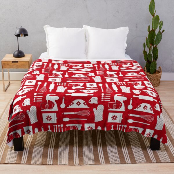 Item preview, Red Retro Kitchen  designed and sold by WickedRefined - Nicole Demereckis.