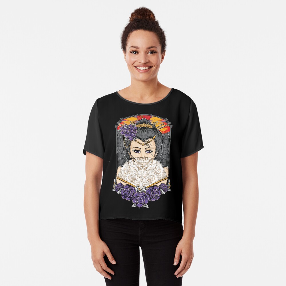 Item preview, Chiffon Top designed and sold by BlackRosePress.