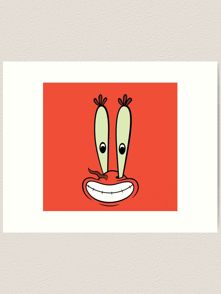 Mr. Krabs Art Print