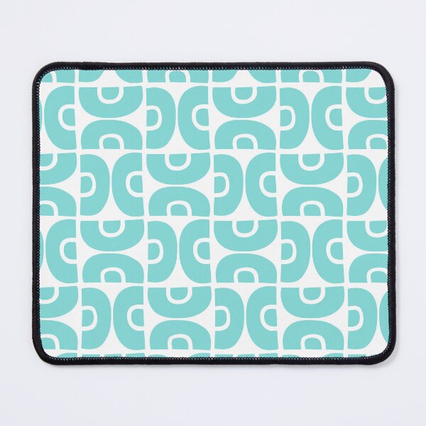 Item preview, Groovy Mid Century Modern Pattern 712 Turquoise designed and sold by tonymagnerart.