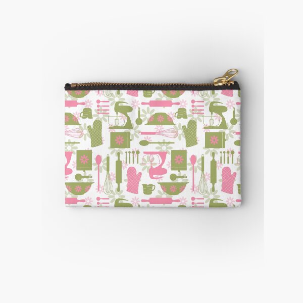 Item preview, Green and Pink Retro Kitchen  designed and sold by WickedRefined - Nicole Demereckis.