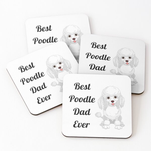 Item preview, Best Poodle Dad Ever designed and sold by Marvett-World.