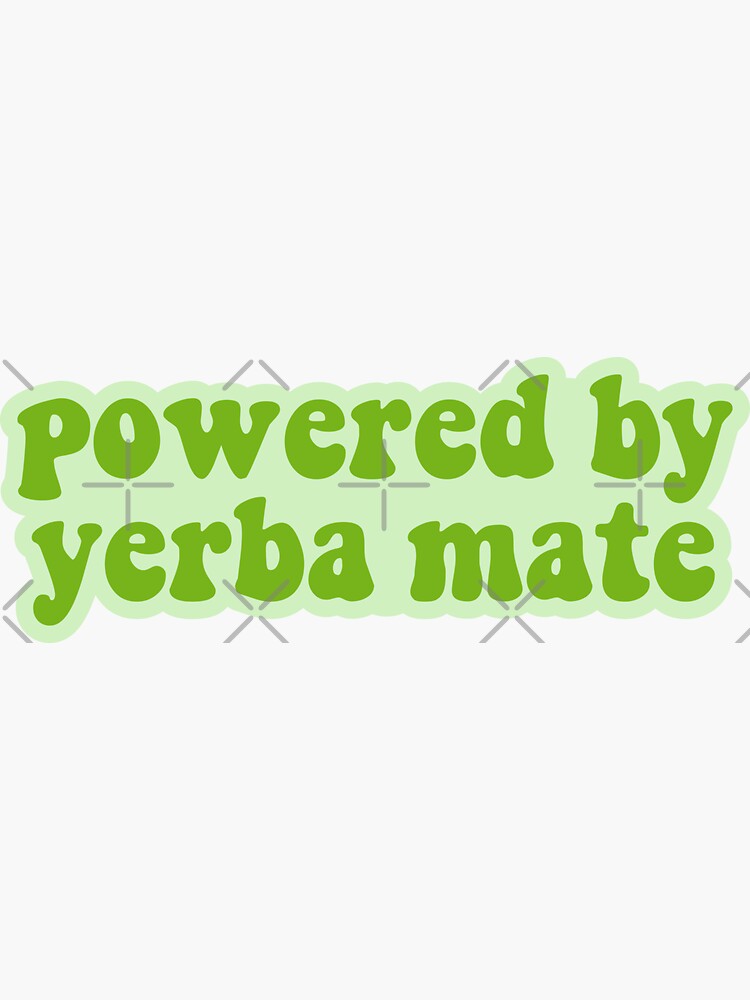 Yerba Mate Argentina flag Sticker for Sale by MrFunkhouser