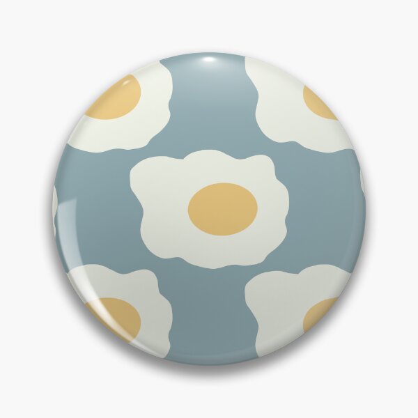 Item preview, Pastel Breakfast Egg Sunny Side Up Pop Pattern designed and sold by StudioAkubi.