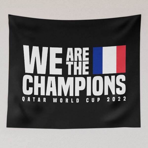 Item preview, Qatar World Cup Champions 2022 - France designed and sold by denvector.