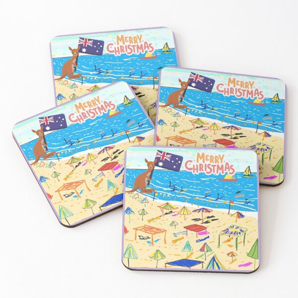 Item preview, BEACH CHRISTMAS IN AUSTRALIA designed and sold by starfishstuff.