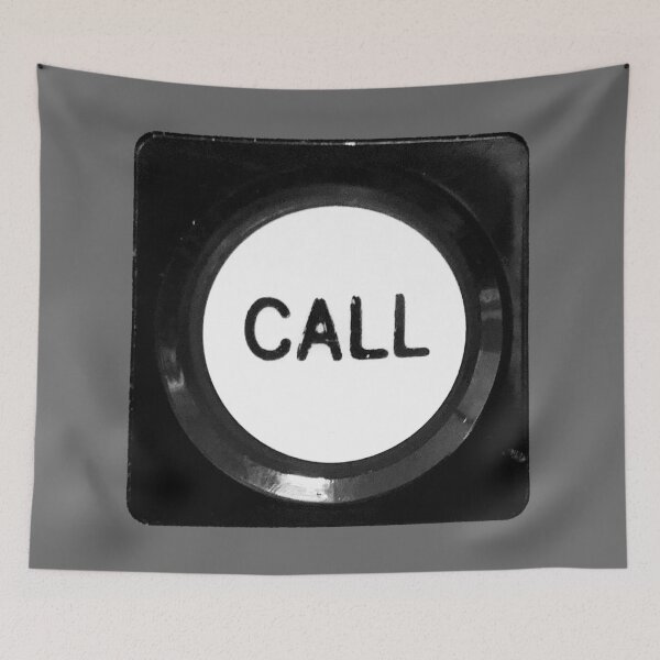 Item preview, Elevator Call Vintage Button, Press to Call  designed and sold by suekieper.