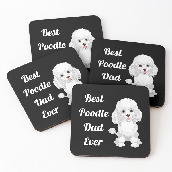 Item preview, Best Poodle Dad Ever designed and sold by Marvett-World.