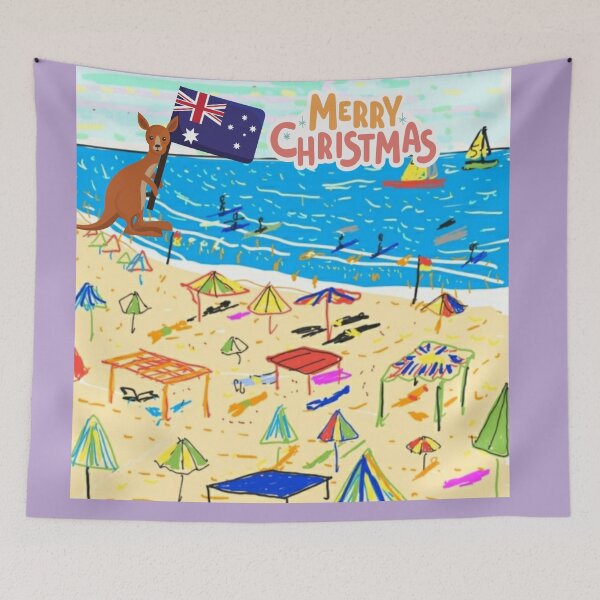Item preview, BEACH CHRISTMAS IN AUSTRALIA designed and sold by starfishstuff.
