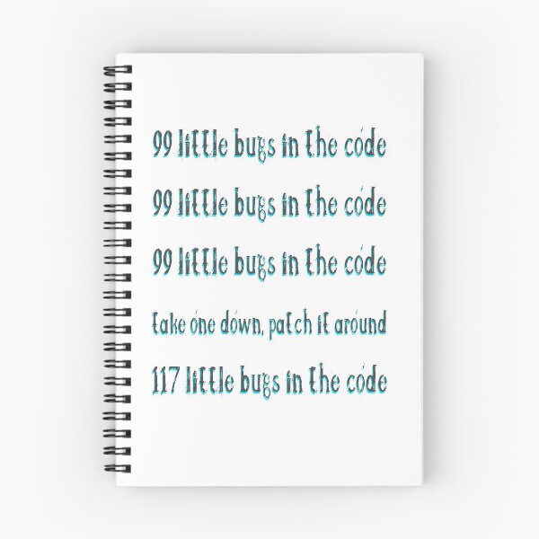 Item preview, 99 Little Bugs In The Code designed and sold by stuch75.