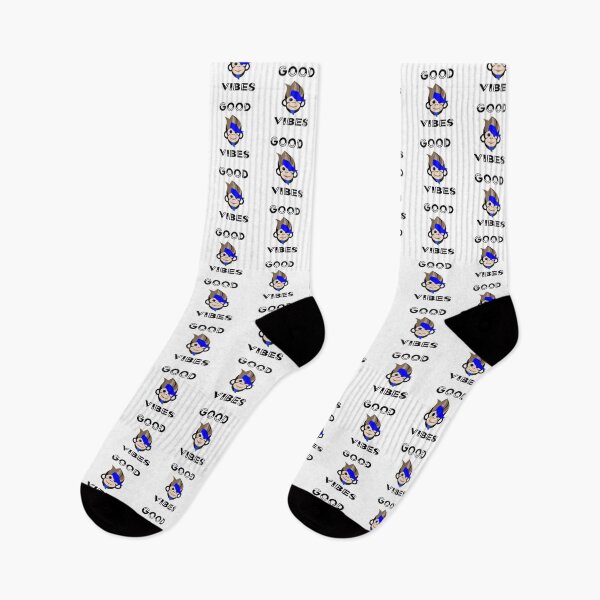 Item preview, The Monkey Good Vibes bk wht type designed and sold by RemieJames.