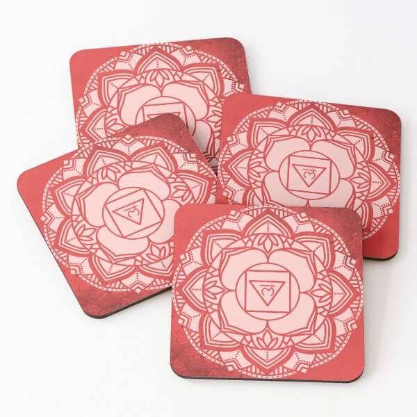 Item preview, Red Root Chakra Mandala designed and sold by SoftCanBear.
