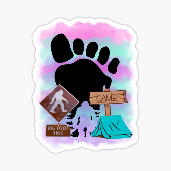 Item preview, Big Foot Sasquatch Crossing designed and sold by speakupandshine.