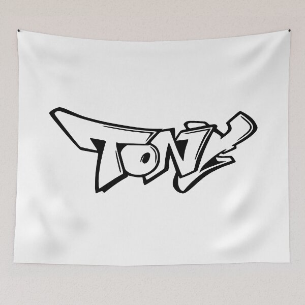 Item preview, Tony - Graffiti Name Design designed and sold by NameThatShirt.