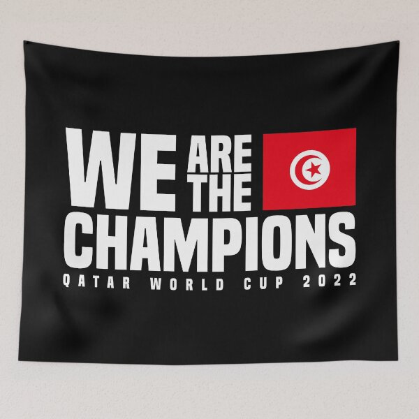 Item preview, Qatar World Cup Champions 2022 - Tunisia designed and sold by denvector.