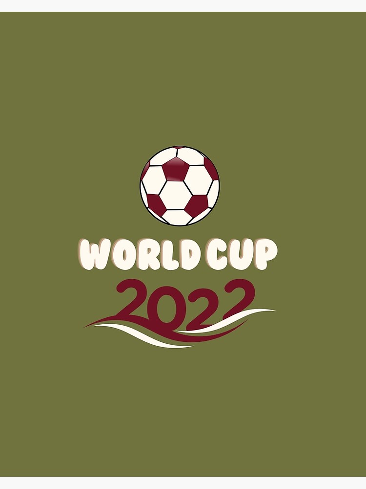 2022 FIFA Qatar World Cup Logo Poster - 8x10 Photo