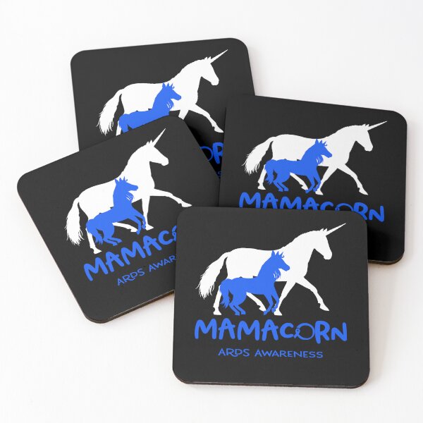 Item preview, ARDS Awareness Mama Unicorn Mamacorn Support ARDS Warrior  designed and sold by RunningShop.